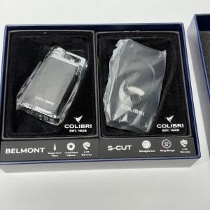Colibri Belmont Lighter and S-Cut Gift Set