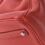 Pink Hermes Birkin 35 Bag with Palladium Hardware