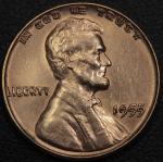 1955 Doubled Die Lincoln Wheat Copper Cent