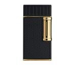 Colibri Julius Double Flame Cigar Lighter - Black & Gold