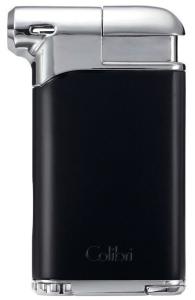 Black & Chrome Colibri Pacific Air Pipe Lighter