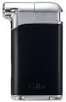 Black & Chrome Colibri Pacific Air Pipe Lighter