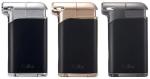Black & Chrome Colibri Pacific Air Pipe Lighter