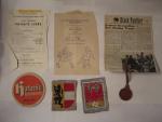 1940s WWII Memorabilia Collection: Booklets, Patches, More