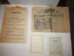 1940s WWII Memorabilia Collection: Booklets, Patches, More
