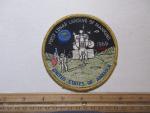 Apollo 11 Vintage Lunar Landing Embroidered Patch 4