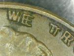 1955 Double Die Wheat Cent - NGC AU50