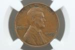 1955 Double Die Wheat Cent - NGC AU50
