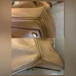 Hermes Birkin HAC 40 Brown Gold Leather Bag