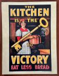 Set of 4 WWII Laminated Posters 8x10