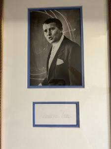 Signed Werner von Braun NASA Memorabilia Display