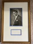 Signed Werner von Braun NASA Memorabilia Display