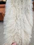 Vintage Blue Fox Fur Coat Size M