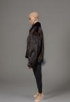 Vintage Chocolate Brown SAGA Mink Fur Jacket