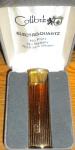 Colibri Vintage Gold Tone Quartz Lighter