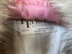 Vintage Crystal Fox Fur Coat for Women