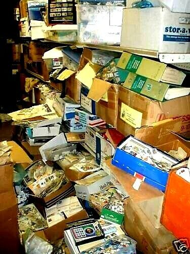 Massive Rare Stamp Collection with Albums and Glassines