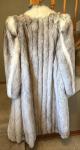 Silver Fox Full Length Fur Coat by Dion Furs