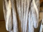 Silver Fox Full Length Fur Coat by Dion Furs