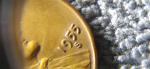 1955 S Lincoln Wheat Cent Double Die Variety