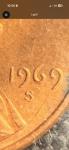 1969-S Double Die Lincoln Penny Collectible
