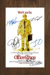 Signed OFFICE SPACE Movie Poster 11x17 with COA