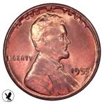 1955 DDO FS-1955-102 Coin with Die Errors