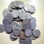 Set of 3 1943 S Steel Lincoln Wheat Cents