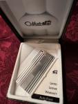Rare Colibri Silver Flint Lighter Made in Japan