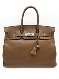 Hermes Birkin 35 Toundra Brown Handbag