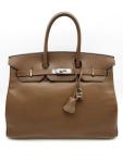 Hermes Birkin 35 Toundra Brown Handbag