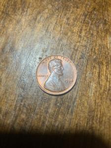 1974 No Mint Mark Red Penny Collectible
