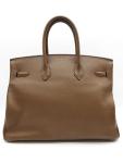 Hermes Birkin 35 Toundra Brown Handbag