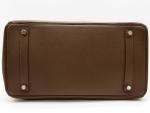 Hermes Birkin 35 Toundra Brown Handbag
