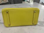 Lime Yellow Hermes Birkin 35 Handbag