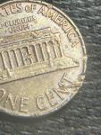 1974 Lincoln Memorial Penny No Mint Mark