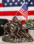 Iwo Jima Marines Flag Raising Decorative Figurine