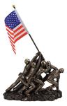 Iwo Jima Marines Flag Raising Decorative Figurine