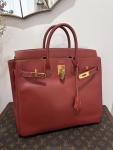 HERMES Haut à Courroies 32 Birkin Box Leather
