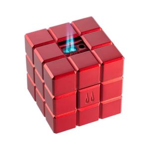 Red Colibri Heritage Cube Desk Lighter