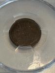 1955 Double Die Lincoln Wheat Cent Penny PCGS AU-55
