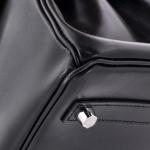 Black Hermes Birkin Handbag with Palladium Hardware