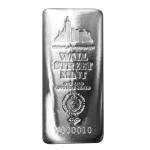 1 Kilo Silver Bar from Wall Street Mint