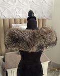 Fox Furs Wrap Shawl Scarf Collar for Saga