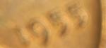 1955 Doubled Die Lincoln Cent RB BU