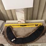 Genuine Silver Fox Fur Scarf Collar