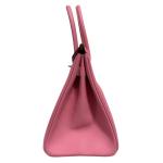 Hermes Birkin 30 Pink Epsom Leather Handbag