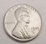 1943 Lincoln Steel Wheat Penny Collectible Coin