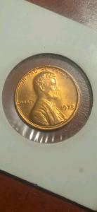 1972 Double Die Obverse Penny, High Grade