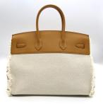 Hermes Birkin 35 "Fray Fray" Desert Sesame